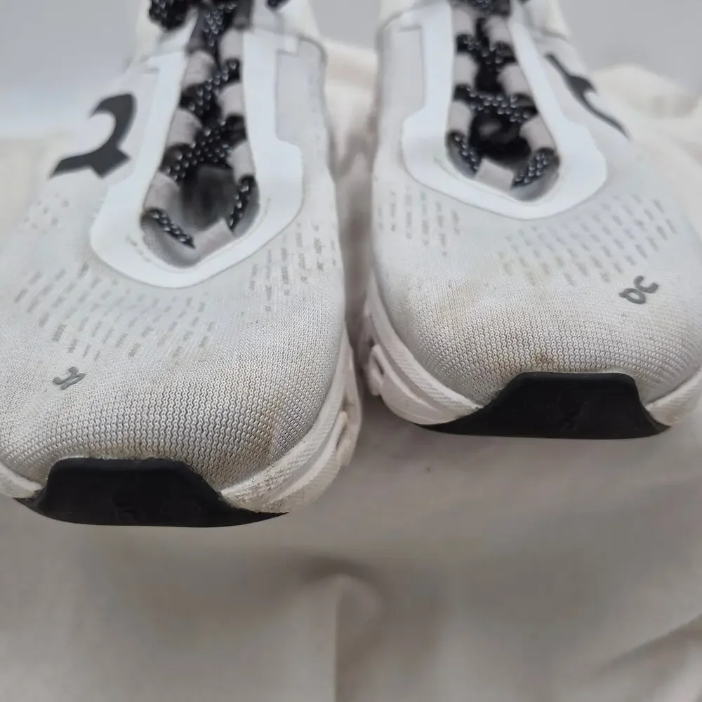 On Cloudmonster running shoes All White Women's Sneakers size 7.5 - Picture 8 of 8